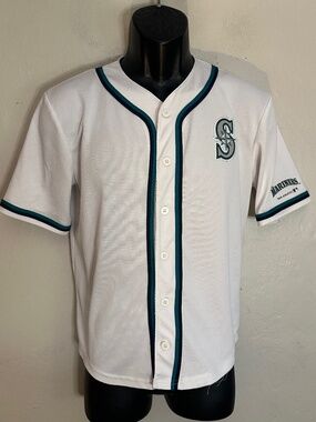 Seattle Mariners Vintage Jersey Youth XL 16/18 ~ Adult size XS/S Gently worn